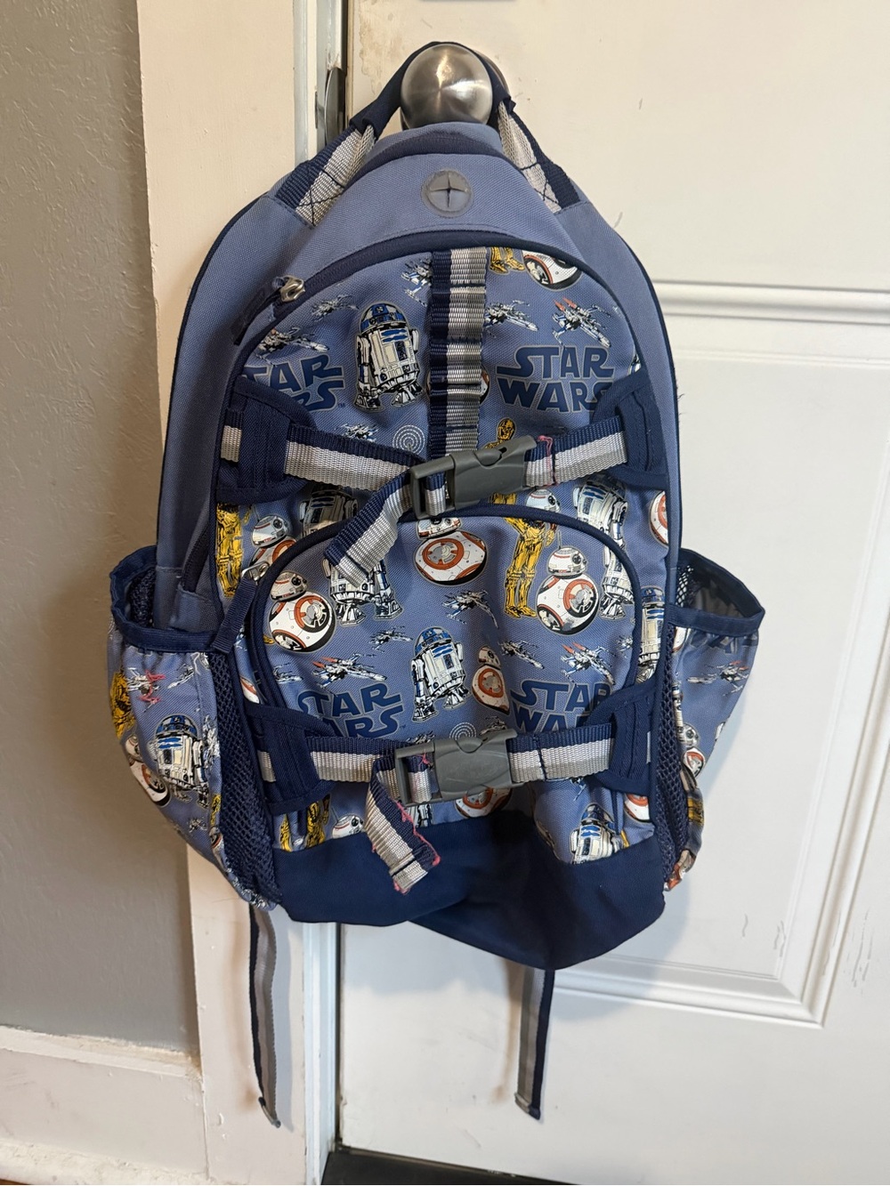 Pottery Barn Kids x Star Wars Droids Mackenzie Glow In Dark Backpack